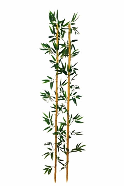 YEŞİLADA Yapay Bambu Bamboo Ağaç Çubuk 1 Adet 1.5 Metre Boyunda Çiçek