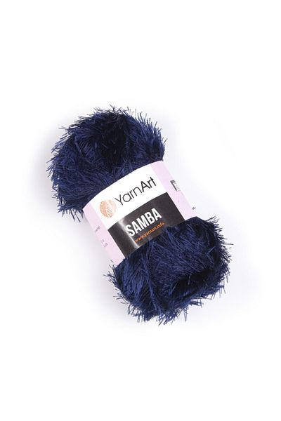 Yarnart Samba - Χειροποίητο Πλεκτό Σχοινί Navy Blue-03