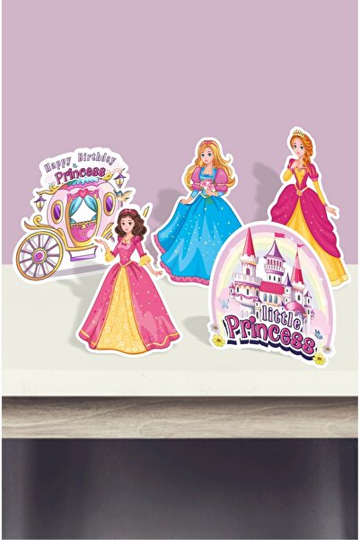 neşeli günlerim Set de panouri cu picioare prințesă - hârtie groasă (TABLĂ)