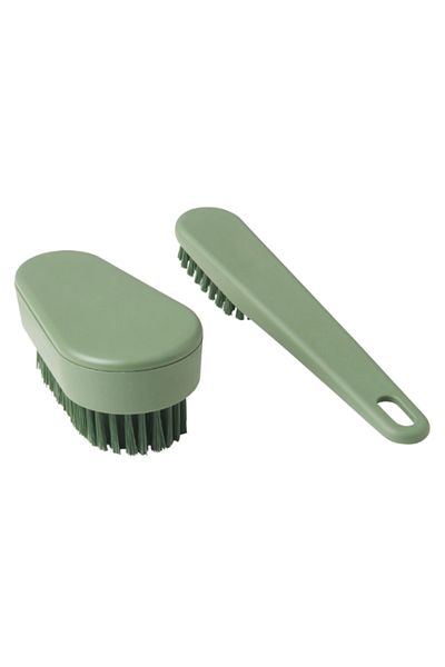 IKEA Pepprıg Kitchen Bathroom Scrubbing Cleaning Brush Set of 2