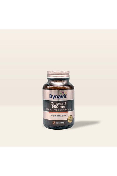 Dynavit Pharmacist Dynavit Omega 3 950 mg Food Supplement 30 Soft Capsules