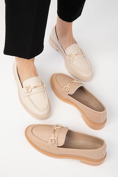 SOHO Beige Freizeitschuhe für Damen - 19704