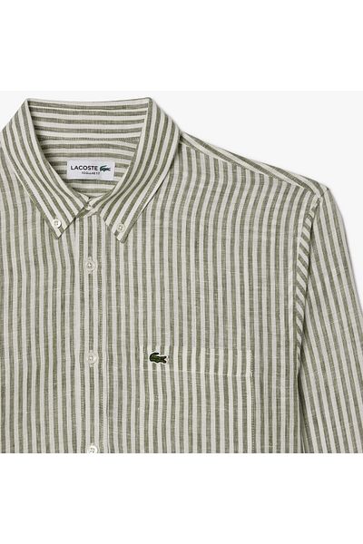 Lacoste قميص رجالي منسوج - موديل CH6985-00-ICD