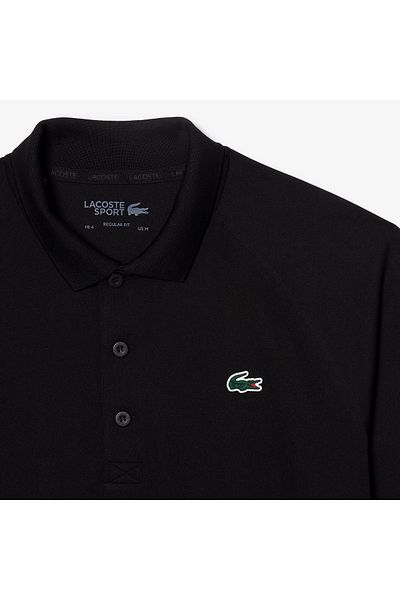 Lacoste تيشيرت بياقة بولو وأكمام قصيرة
