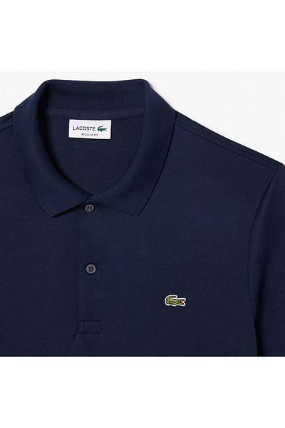 Lacoste تيشيرت بياقة بولو وأكمام قصيرة