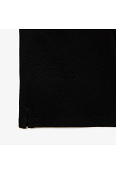 Lacoste Slim Fit košile Petit Piqué - Detailní polokošile Krokodilstickerei