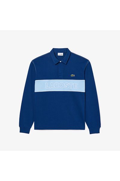 Lacoste Men's Polo Collar Rugby T-shirt
