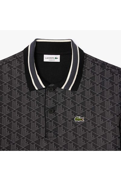 Lacoste تيشيرت رجالي بياقة بولو - قصة مريحة
