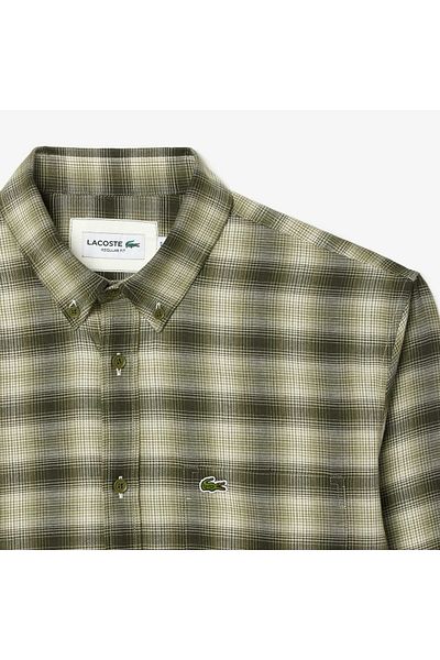 Lacoste قميص رجالي منسوج - تصميم مريح وأنيق