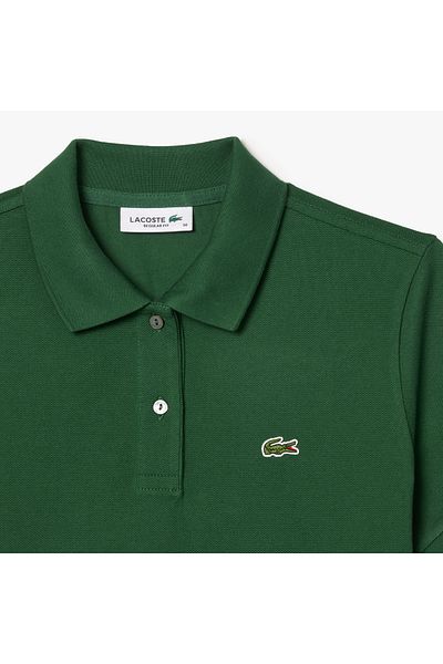 Lacoste تيشيرت بياقة بولو وأكمام قصيرة