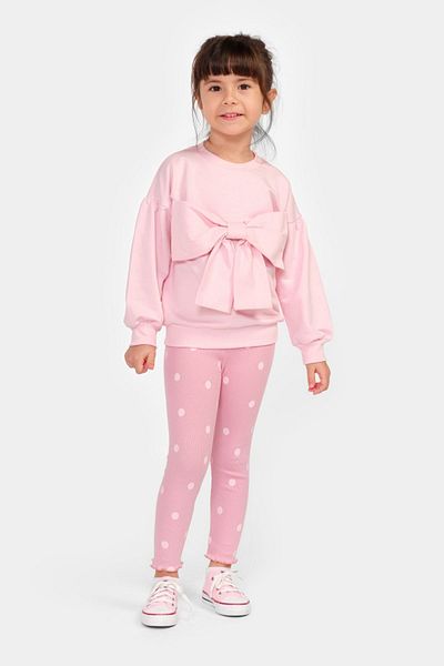 HAUSEkids 2-5 Years Old Girl's Bow Design Set - Pink