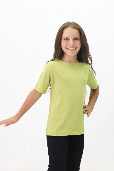 Cloudy Kids Kız Çocuk Regular Fit Kısa Kollu Tişört