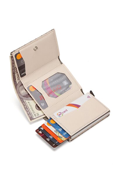 Newish Polo Unisex AutomatiC Slide Wallet with 8 Cards - MeChaniCal Card Holder (7CMX10Cm)