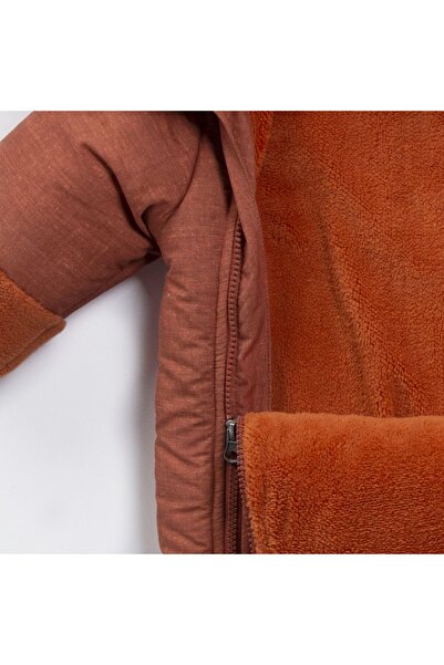 Midimod Ayıcıklı Eldiven Ve Panduflu Içi Polar Kalın Kozmonot Kışlık Astronot