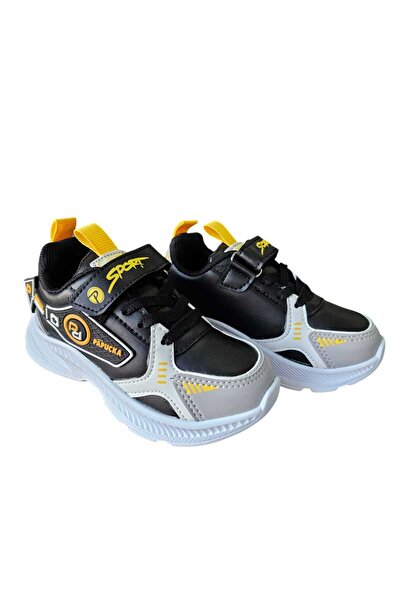 ZERDALİFE Černá chlapecká sportovní obuv – ortopedická podrážka, Papuçka Z0202