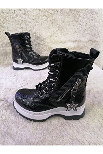 Özgür Kids KALIN TABAN YILDIZLI KIZ ÇOCUK BOT.