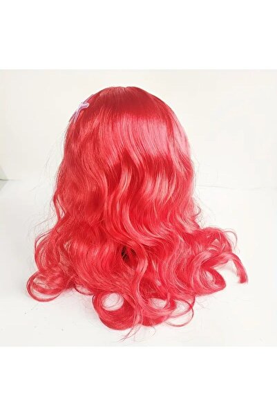 Aslan Deniz Kızı Peruk Prenses Kostümü Peruk Kızlar İçin, Cadılar Bayramı Festivali Kostümü Peruk,