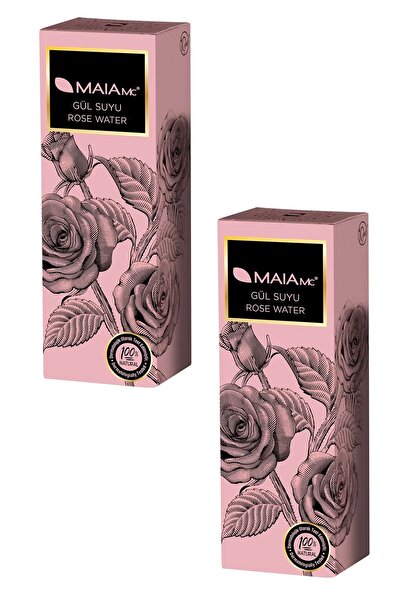 Maia mc Gül Suyu Saf Organik Içilebilir Dağal Naturel 2 Adet 250ml