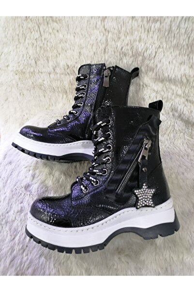 Özgür Kids KALIN TABAN YILDIZLI KIZ ÇOCUK BOT.