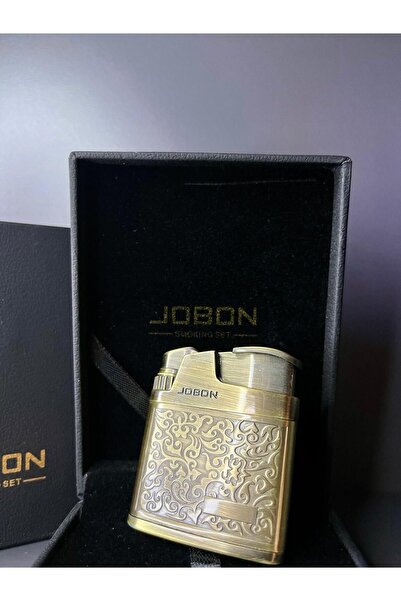 Jobon Özel Tasarım Çelik Gövde Gazlı Lüks Çakmak