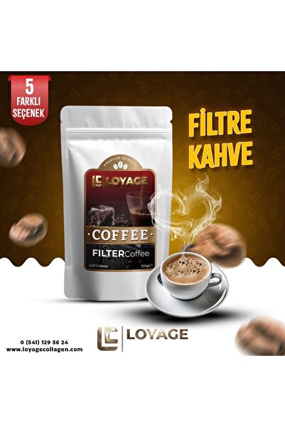 Filtre Kahve Üst Kalite Özel Karışım Toz Filter Coffea 250g
