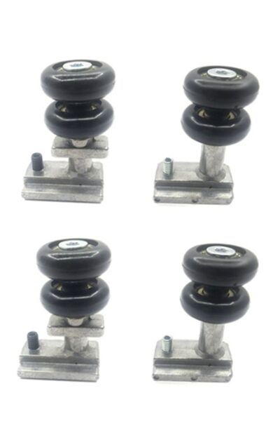 AYRINTISHOP Cam Balkon Teker 4 Set Lü