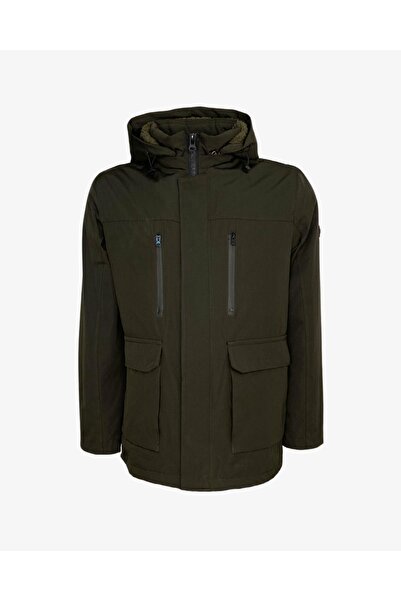 Witwork Erkek Kahverengi Kapüşonlu Parka