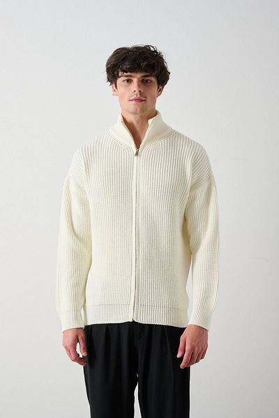 İLKCET MODA Ζακέτα Unisex με φερμουάρ Premium Πλεκτή Θεσσαλονίκη