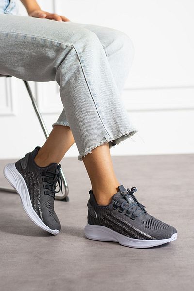 en7 Unisex Smoked Ice Knitwear Sneaker - Washable and Breathable, Odorless Sports Shoes 015