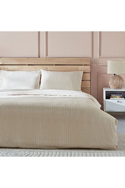 Home Box Hamilton 3-Piece Twin Duvet Quilt Cover Set - 150x220 cm