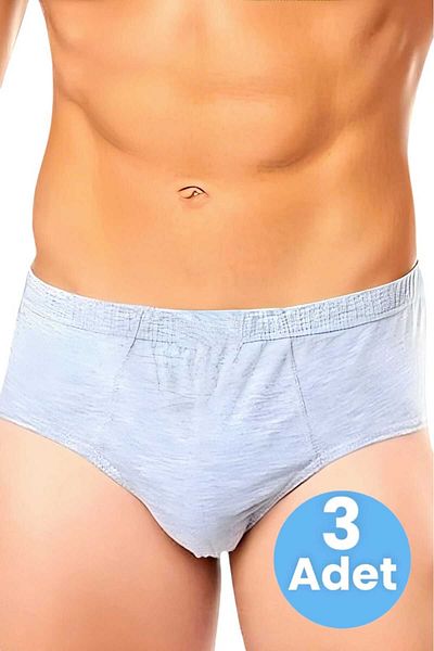 Uniquetrenders Ανδρικό βαμβακερό slip 3 πακέτο