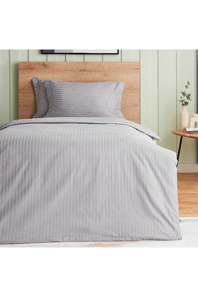 Home Box Hamilton 3-Piece Twin Duvet Quilt Cover Set - 150x220 cm