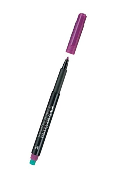 Faber Castell Faber Castel Asetat Kalemi M Mor