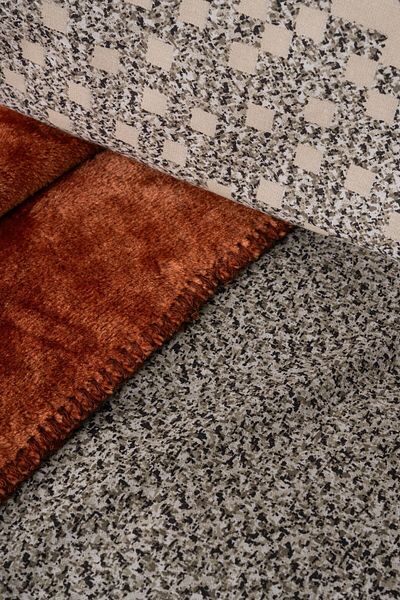 Cotton Box Комплект завивки Oyster Blanket с цвят канела