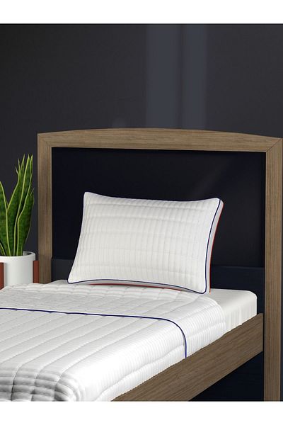 MEŞELİ TEKSTİL Double Premium Stain - Non-Slip Quilt, Micro Washable Summer