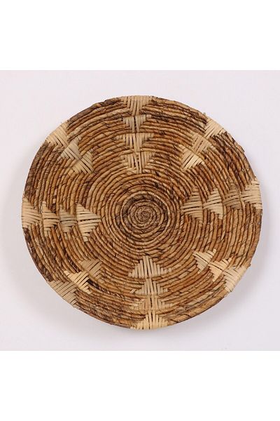 Mylamp Καχνίτης 50x12 cm Διάμετρος - Φυσικό Πιάτο Τοίχου Abaka