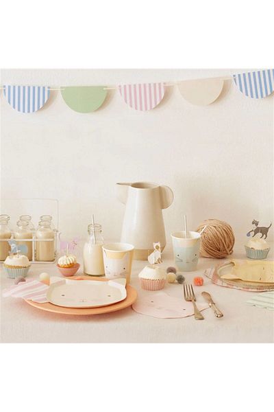 Meri Meri - Cute Kittens Cupcake Kit - Kittens Cupcake Kit - 24 Pieces