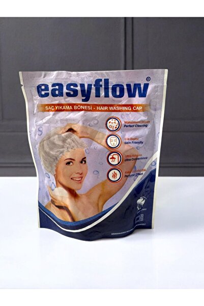 Zerlina Easyflow Şampuanlı ve Bakım Kremli Hasta Saç Yıkama Bonesi ( 6 adet)