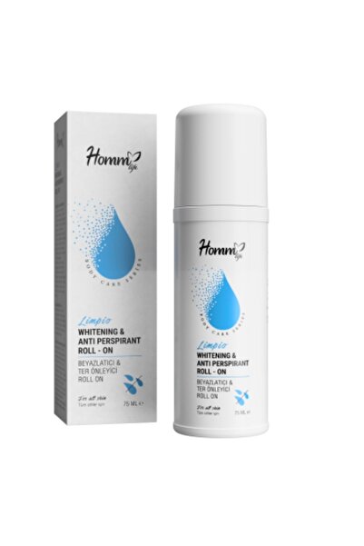 Homm Life LIMPIO BEYAZLATICI & TERLEME ÖNLEYİCİ ROLL ON 75ML