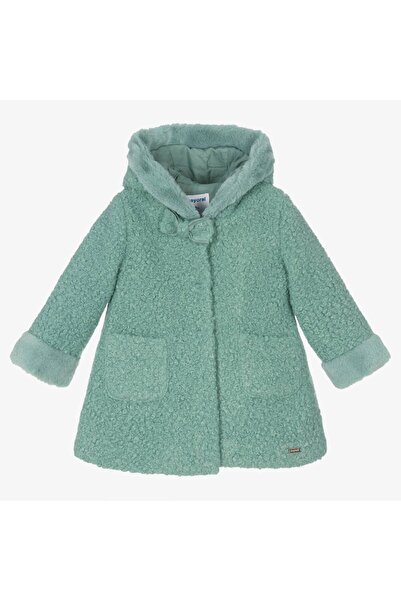 MAYORAL 2435 Model Pink Fur Coat