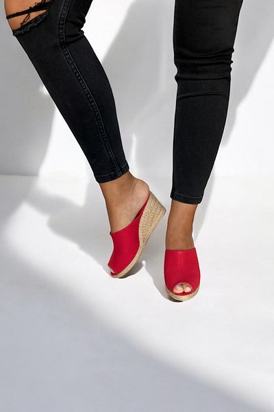 Y&D Shoes صندل بكعب عريض من الكتان etudiant (Gx9688)
