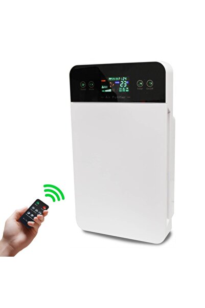 UpWay Hepa Filtreli Anti-Alerjik Duman Formaldehyde Giderici  Kumandalı İyonizer Hava Temizleyici