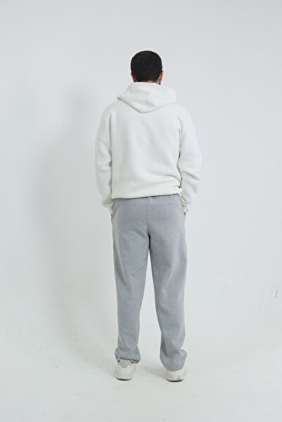 TKT Ανδρικό φαρδύ 3 κλωστές ράστερ oversize παντελόνι χειμώνα