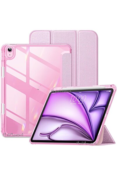 m.tk moveteck İpad Air 4/5/6 Nesil ipad Air 11 M2/M3 Kılıf Magnetik Kalem Şar...