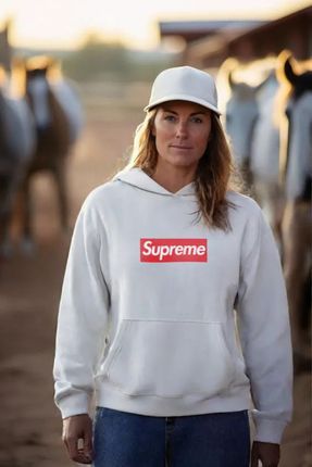 Vestika Unisex Supreme Bask l Kap onlu Sweatshirt v17 Fiyat Yorumlar Trendyol