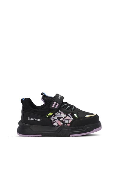 Slazenger Niagara Black/Purple Girl's Sneakers