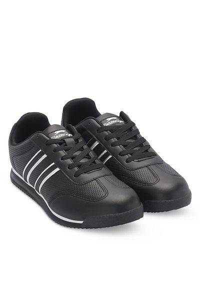 Slazenger Men's Sneakers - Politics I Black/White Shoes