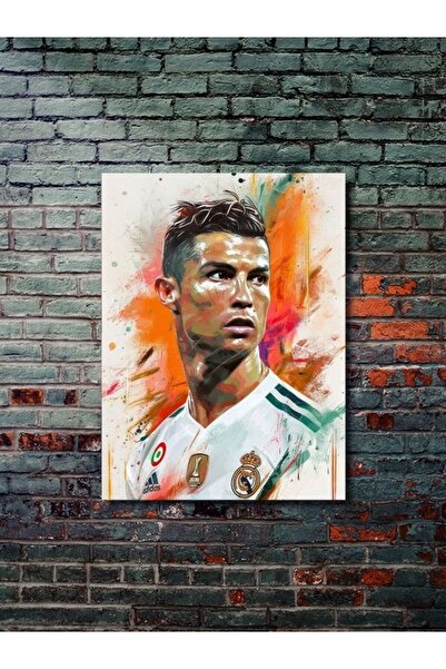 ZNC Cristiano Ronaldo - Spor Posterleri, Takım Posterleri Özel Tasarım Kağıt Poster