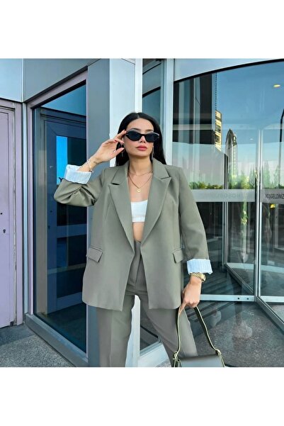 D'RECCY Жіночий блейзер з складками