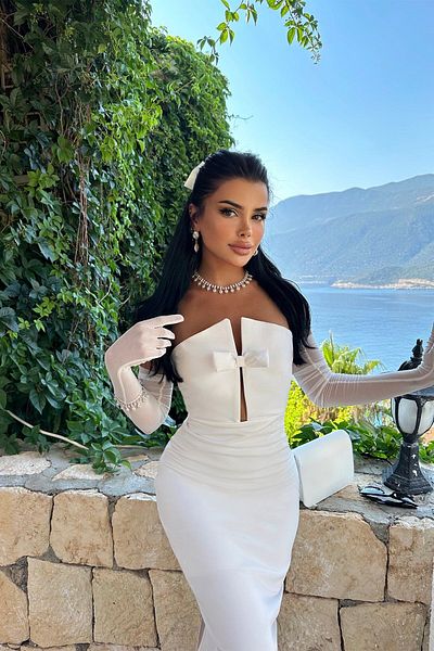 Eyyo Φόρεμα Liana White Design - Ate7415